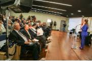 La presidenta de las Cortes de Castilla y León interviene en el Encuentro Europeo sobre Diálogo Social