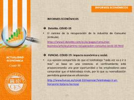 Ficha Actualidad Económica - INFORMES ECONOMICOS Nº 10