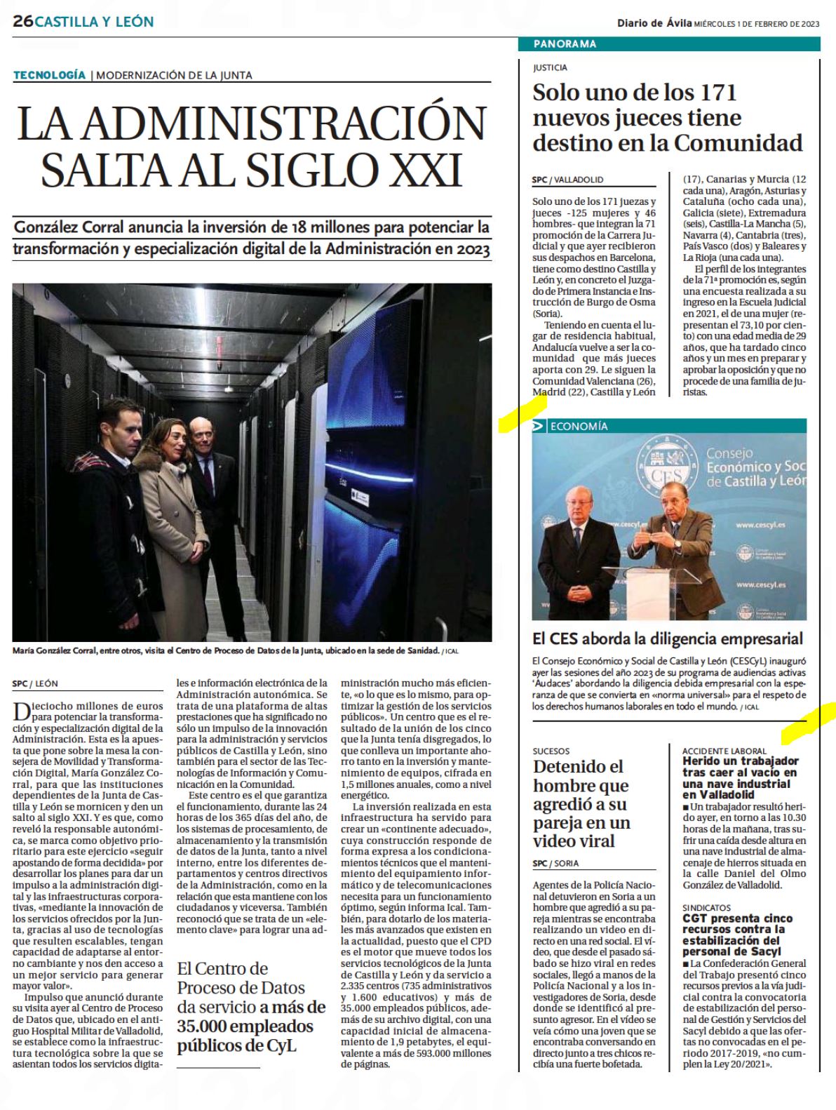 prensa eccrita