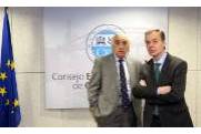 Marcos Peña, presidente del CES de España con Germán Barrios, presidente del CES CyL