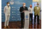 Pleno del CES informe anual 2019 Rueda de prensa Mesa de gobierno