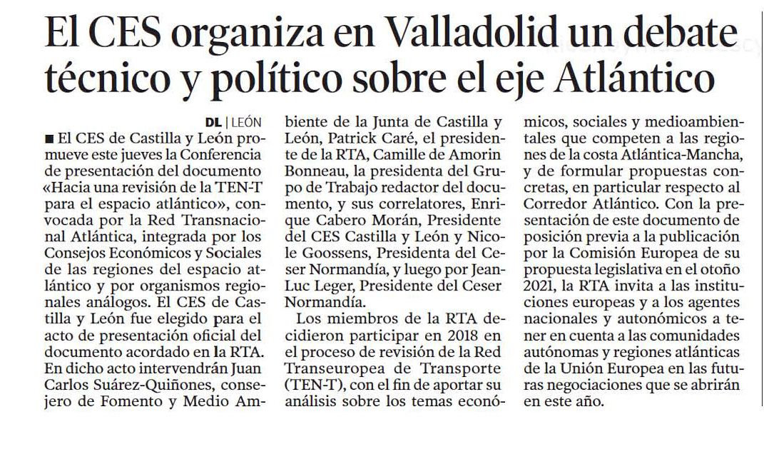 El CES organiza en Valladolid