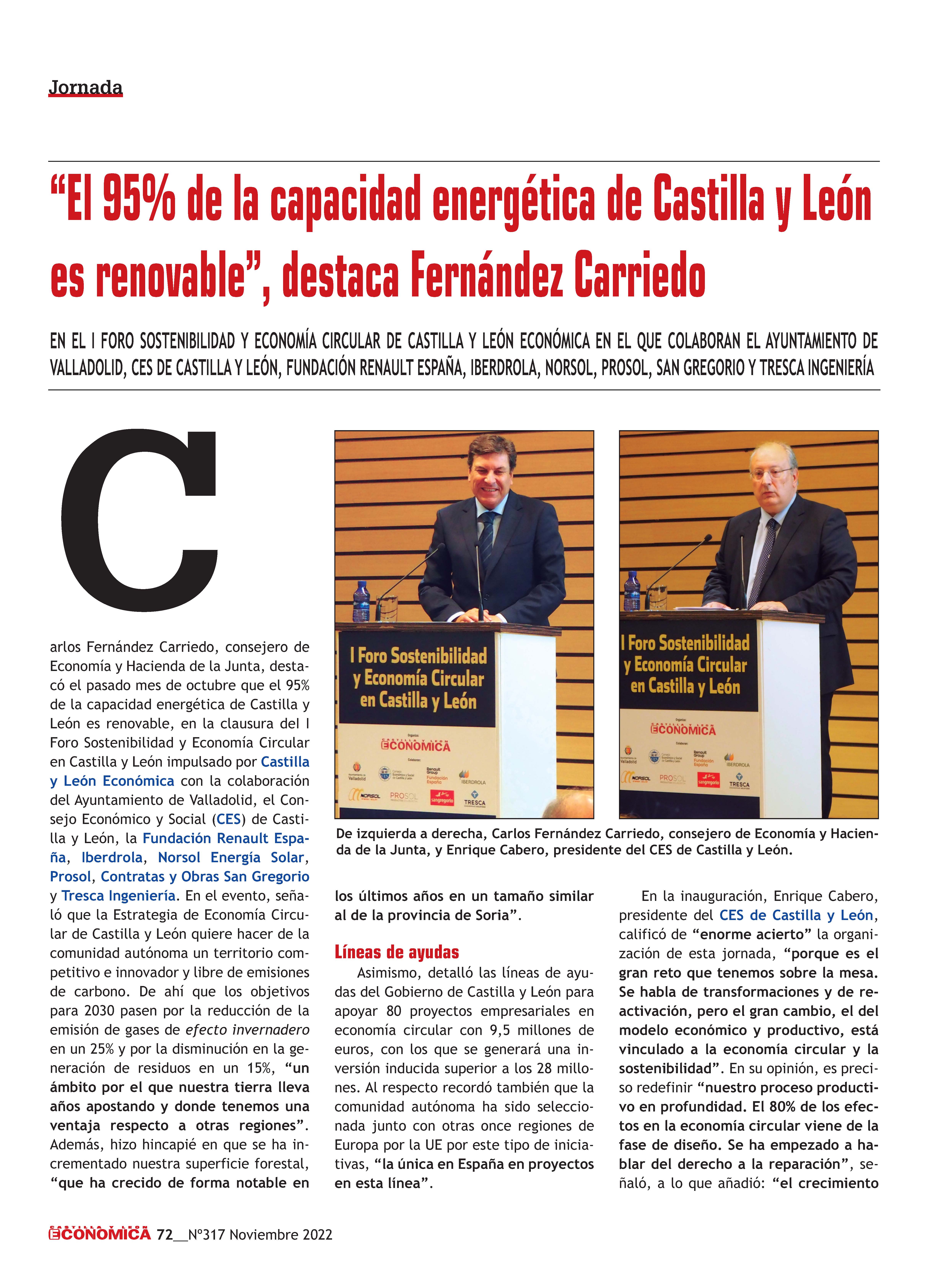 I Foro sostenibilidad y economía circular en CyL