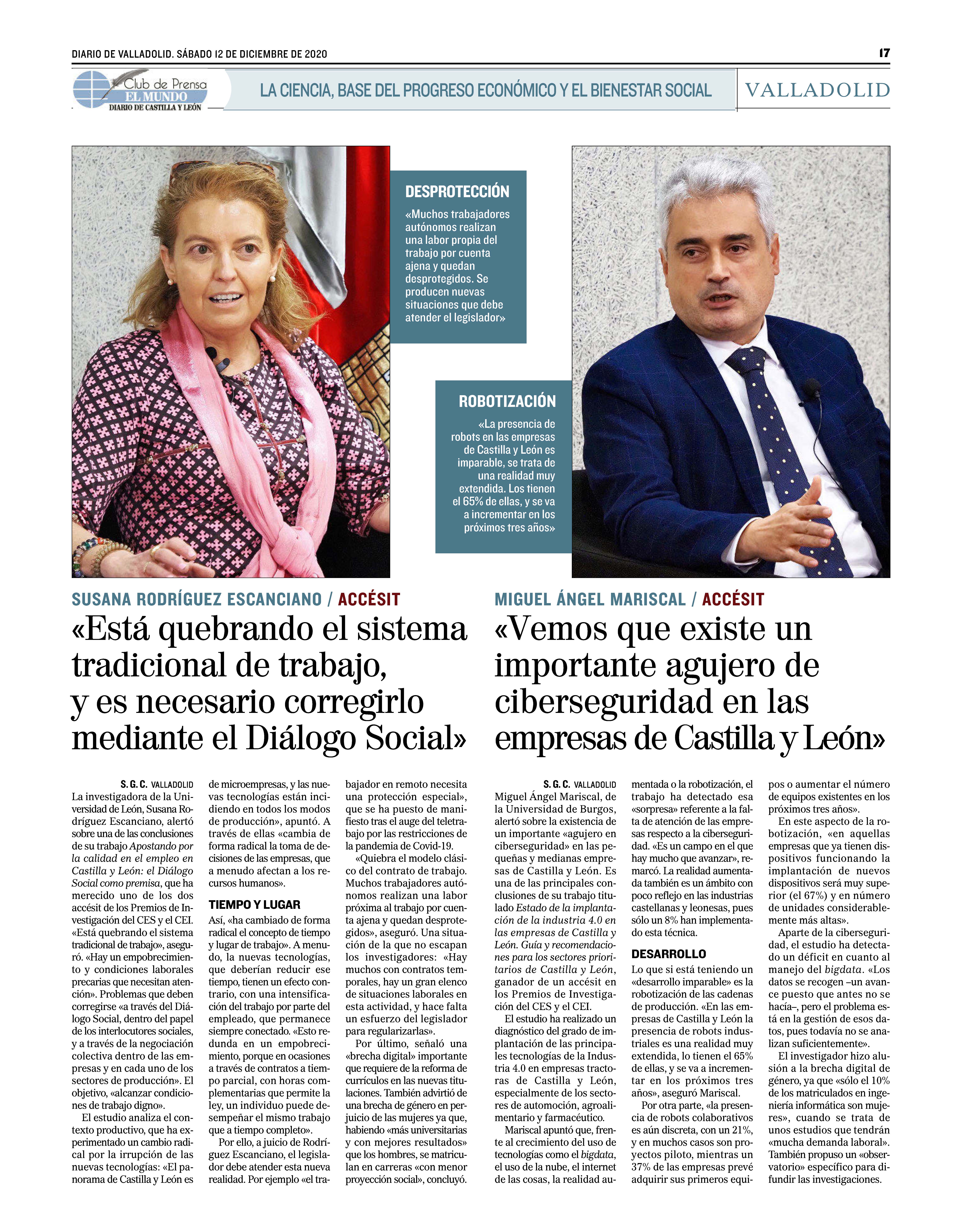 El Mundo CyL 3 - Los Accésit