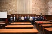 Consejo Sindical Interregional CyL-Nordeste Beiras en Usal - Consejero de la Presidencia JCYL con ponentes y organízadores