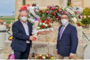 Día de la Comunidad 20221 en Villalar - Ofrenda floral