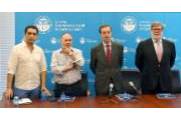 Mesa de Gobierno en rueda de prensa Informe anual 2016 el 3 de julio de 2017