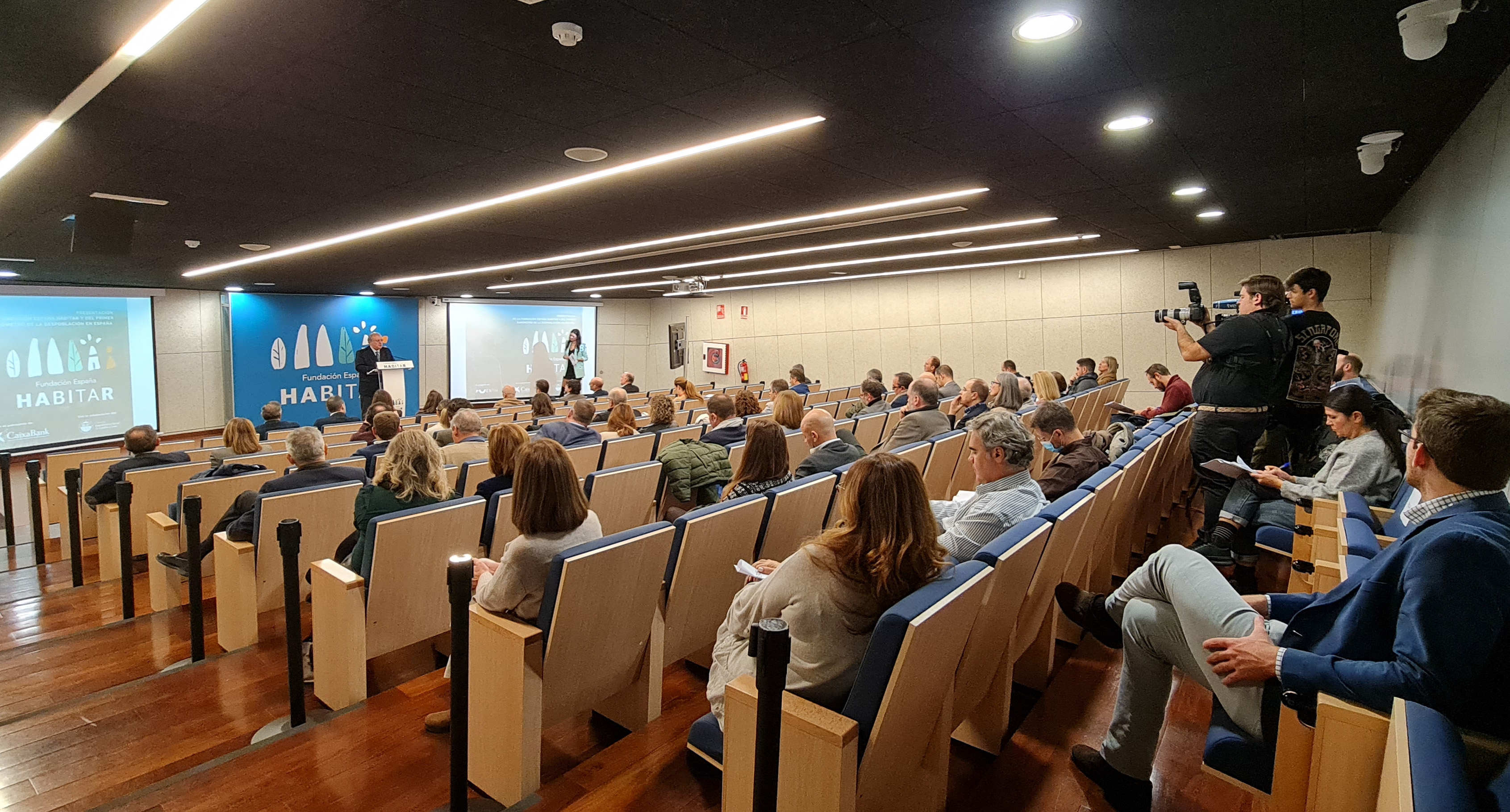 Presentación en la sede del CESCYL de la Fundación España Habitar y Barómetro despoblación