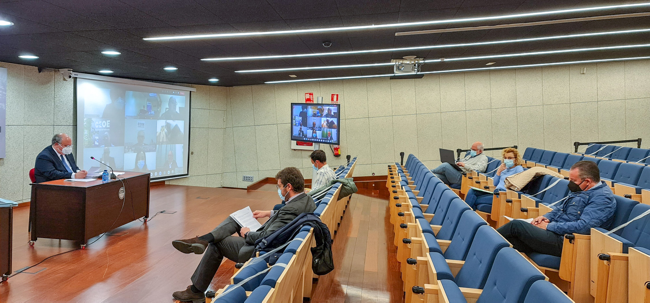 Sesión del Pleno del CESCYL de 12 de mayo de 2021