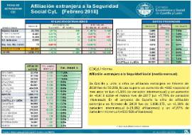 Afiliación extranjera a la Seguridad Social CyL [Febrero 2018]