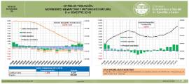 Cifras de Población. Movimiento migratorio y movimiento natural [1er semestre 2019]