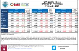 EPA Castilla y León DATOS POR PROVINCIA [IT 2021]