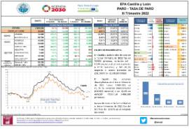 EPA Castilla y León PARO - TASA DE PARO [IIIT2022]