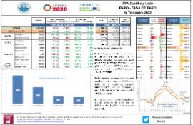 EPA Castilla y León PARO - TASA DE PARO [IV Trimestre 2022]