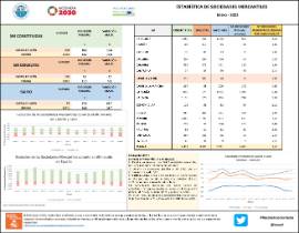 ESTADÍSTICA DE SOCIEDADES MERCANTILES Enero - 2023