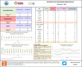 ESTADÍSTICA DE SOCIEDADES MERCANTILES [Noviembre 2022]