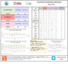 Estadística de Sociedades Mercantiles (SM) [Agosto 2022]