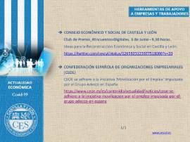 Ficha Actualidad Económica - APOYO EMPRESAS Y TRABAJADORES Nº 15