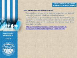 Ficha Actualidad Económica - APOYO EMPRESAS Y TRABAJADORES Nº6
