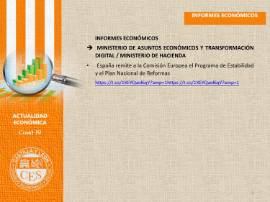 Ficha Actualidad Económica - INFORMES ECONOMICOS Nº5