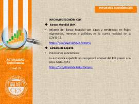 Ficha Actualidad Económica - INFORMES ECONOMICOS Nº 9