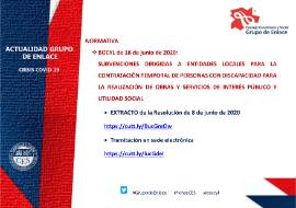 Ficha actualidad. Grupo de Enlace [16 de junio 2020]