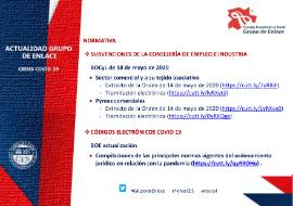 Ficha actualidad. Grupo de Enlace [18 mayo 2020]