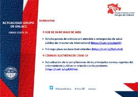Ficha actualidad. Grupo de Enlace [26 mayo 2020]