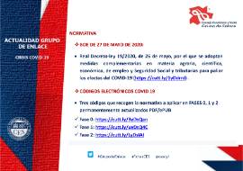 Ficha actualidad. Grupo de Enlace [27 mayo 2020]