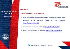 Ficha actualidad. Grupo de Enlace [29 mayo 2020]