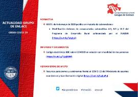 Ficha actualidad. Grupo de Enlace [6 mayo 2020]