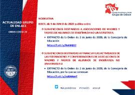 Ficha actualidad. Grupo de Enlace [8 de junio 2020]