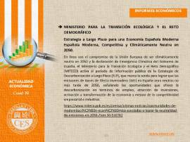 Ficha de actualidad. INFORMES ECONÓMICOS Nº 26