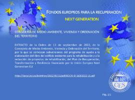Ficha Fondos Europeos para la Recuperación nº 14