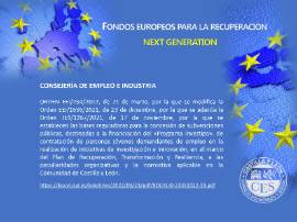 Ficha Fondos Europeos para la Recuperación nº 8