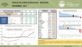 Indice de Cifras de Negocio- Industria [Noviembre 2017]