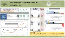 Índice de cifras de negocio en la Industria [Septiembre 2017]