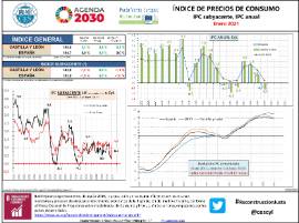 Indice de precios de consumo- IPC subyacente, IPC anual [Enero 2021]