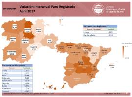 infografía paro registrado abril 2017