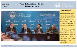 Pleno de Constitución del CES de Castilla y León