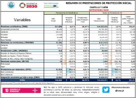 Prestaciones de protección social CyL [septiembre 2020]