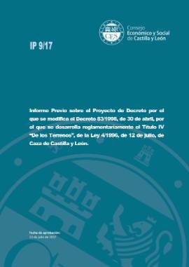IP9 17 Decreto Terrenos Ley de Caza