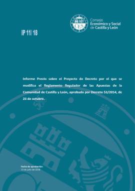 PORTADA IP 11 18 Modifica Decreto Apuestas